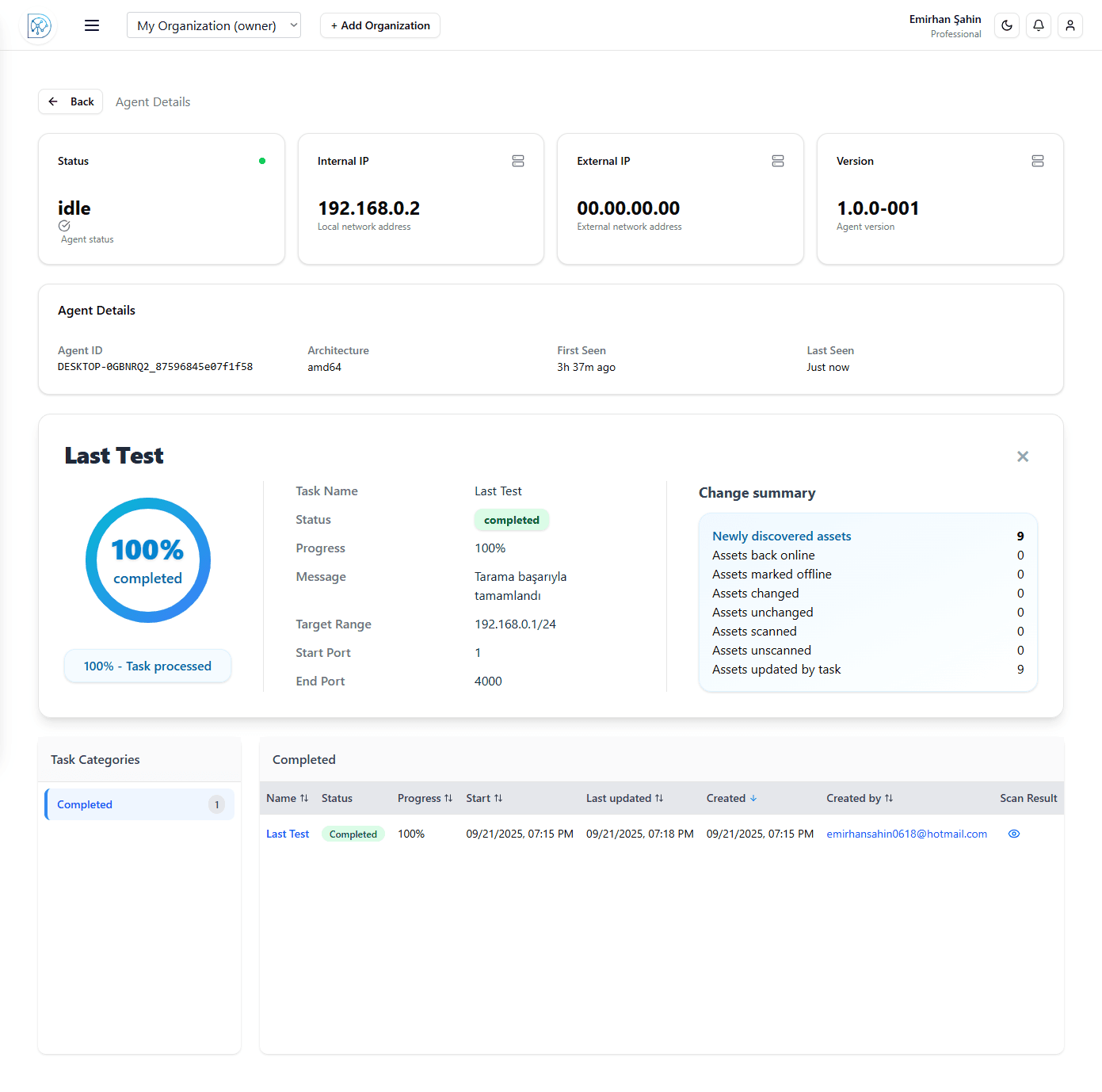 Gelişmiş Ağ Keşfi ve Envanterleme